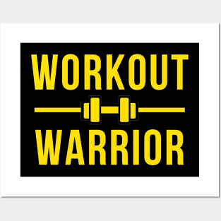 Workout Warrior Posters and Art